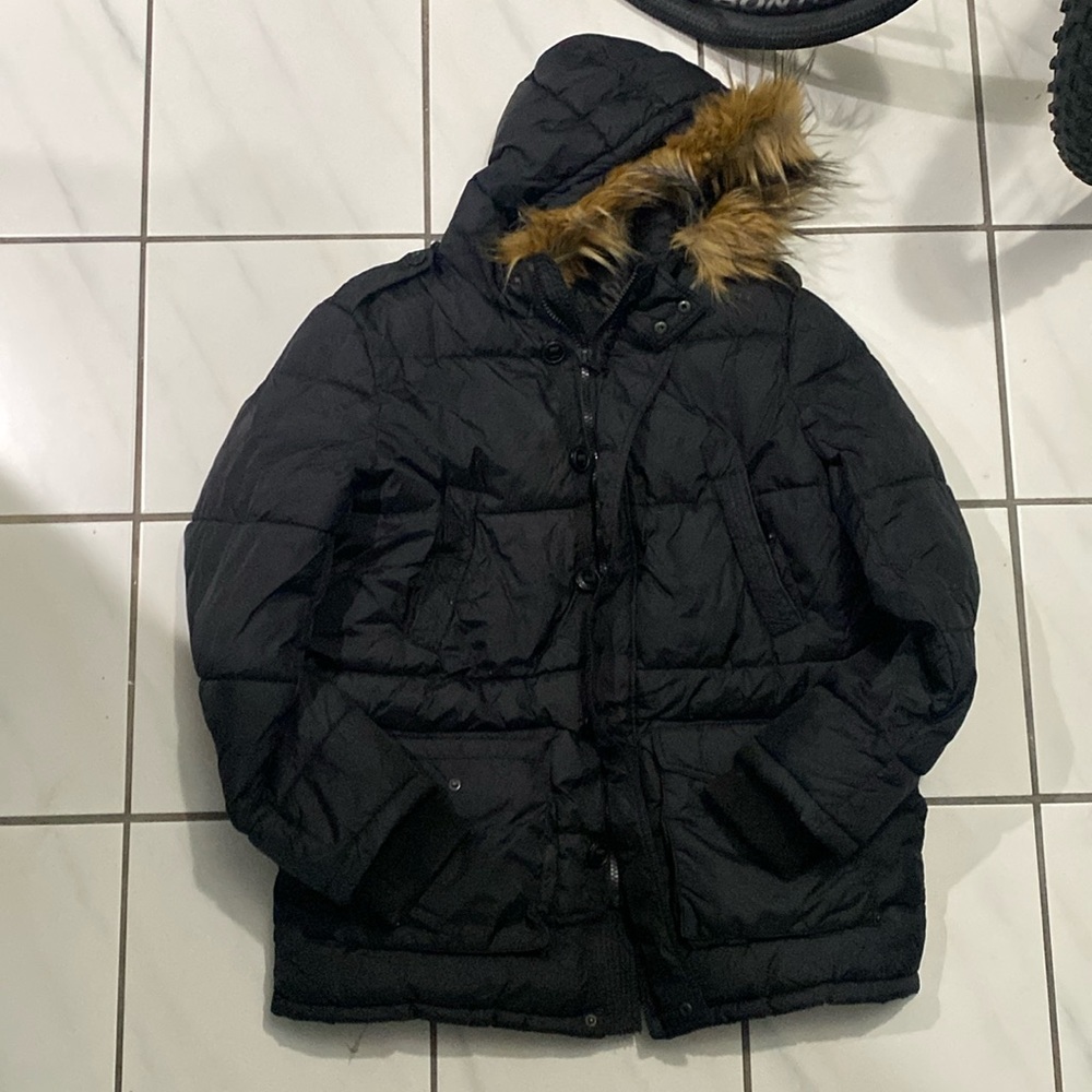 Black puffer
